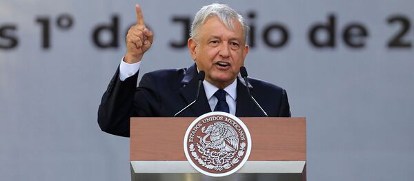 Andrés Manuel López Obrador, presidente de México - Sputnik Mundo