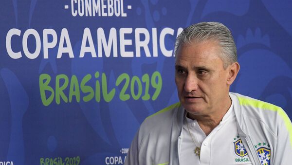 Tite, técnico de la selección Brasil - Sputnik Mundo
