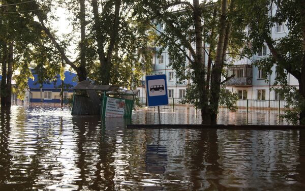 Inundaciones en la región rusa de Irkutsk - Sputnik Mundo