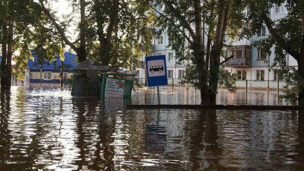 Inundaciones en la región rusa de Irkutsk - Sputnik Mundo