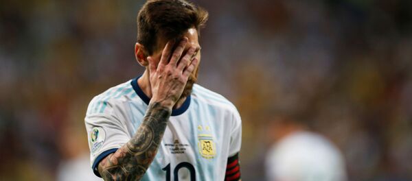 Lionel Messi, capitán de la selección argentina Lionel Messi, capitán de la selección argentina - Sputnik Mundo