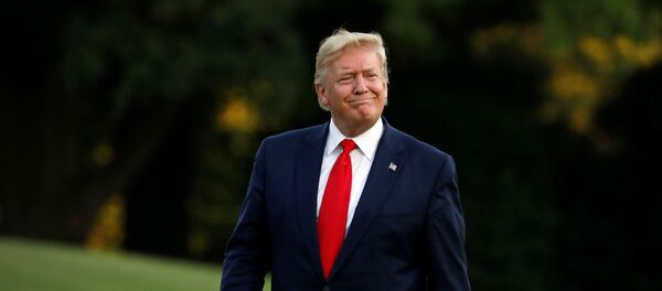 Donald Trump, presidente de EEUU - Sputnik Mundo