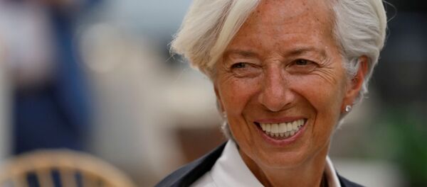 Christine Lagarde, directora gerente del FMI  - Sputnik Mundo