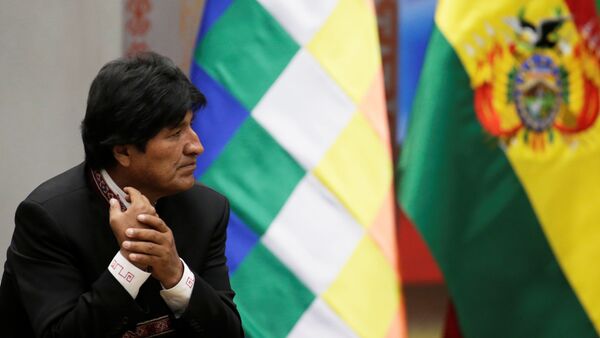 Evo Morales, presidente de Bolivia - Sputnik Mundo