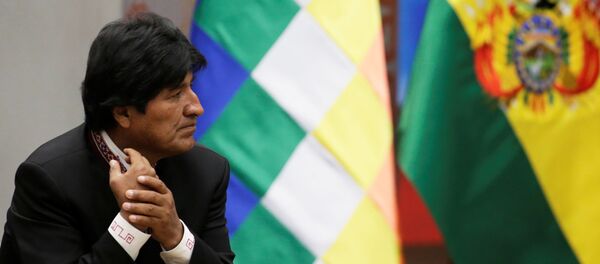 Evo Morales, presidente de Bolivia - Sputnik Mundo