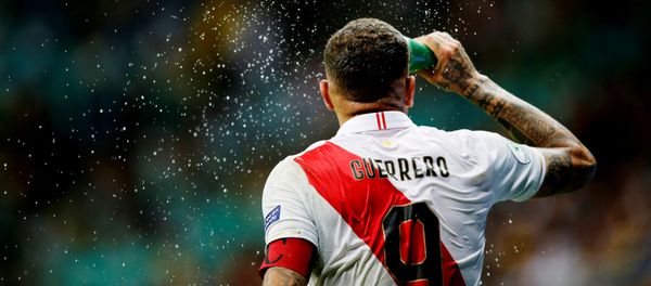 Paolo Guerrero, delantero de la selección de fútbol de Perú Paolo Guerrero, delantero de la selección de fútbol de Perú - Sputnik Mundo