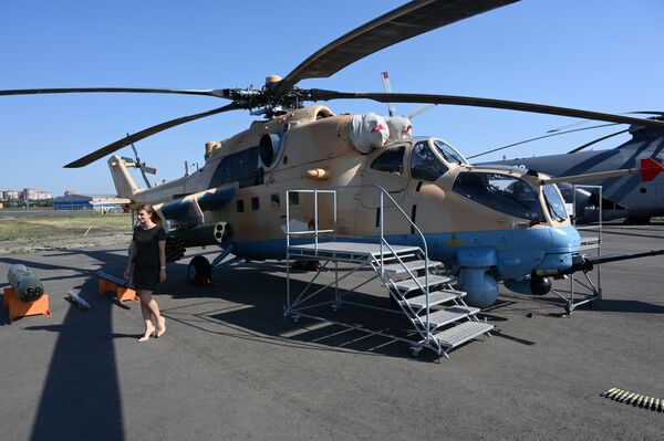 Ударно-транспортный вертолет Ми-35М - Sputnik Mundo