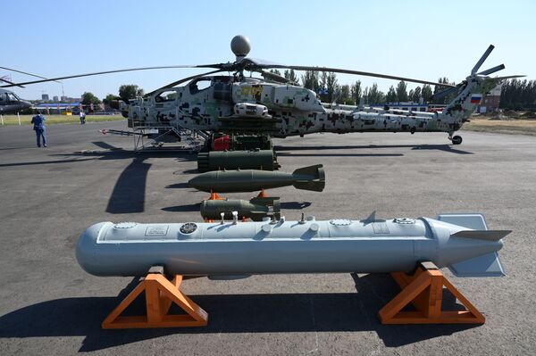 Ударный вертолет Ми-28НЭ Ночной охотник с двойным управлением - Sputnik Mundo