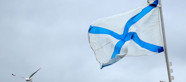 La Cruz de San Andrés, la bandera de la Armada de Rusia - Sputnik Mundo