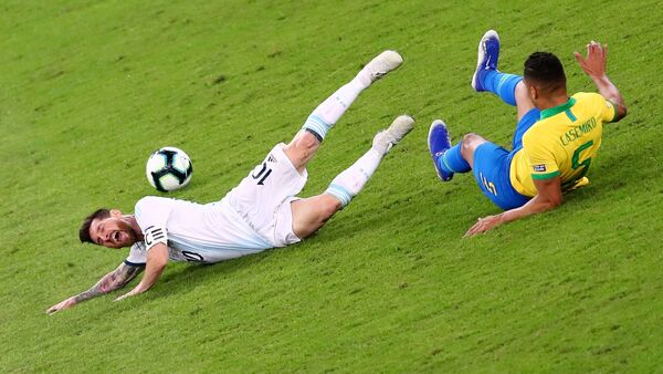 Leo Messi, futbolista argentino - Sputnik Mundo