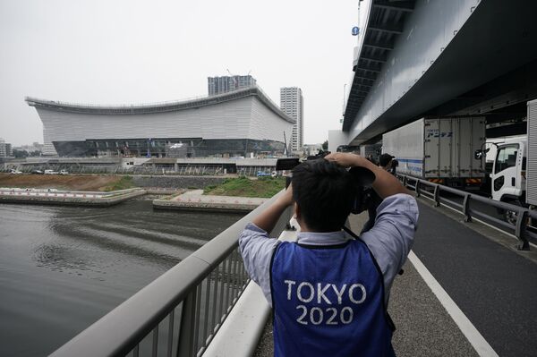 Así va quedando el Ariake Arena, sede de los JJOO Tokio 2020 (fotos) - Sputnik Mundo