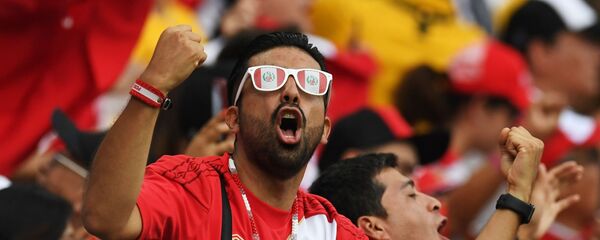 Hincha de la selección de fútbol de Perú (archivo) - Sputnik Mundo