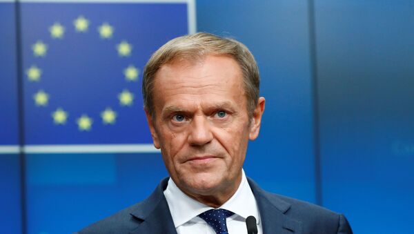 El presidente saliente del Consejo Europeo, Donald Tusk - Sputnik Mundo