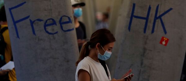 Protestas en Hong Kong, China - Sputnik Mundo