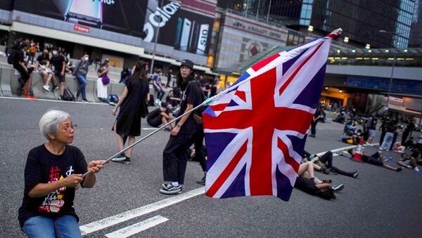 Las protestas en Hong Kong - Sputnik Mundo