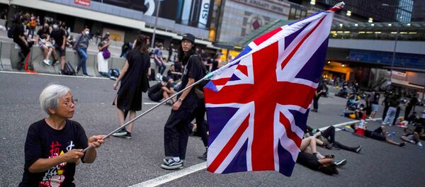 Las protestas en Hong Kong - Sputnik Mundo