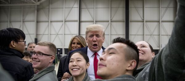 El presidente de EEUU, Donald Trump - Sputnik Mundo