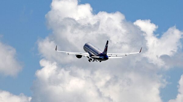 Un avión de la compañía aérea rusa Aeroflot - Sputnik Mundo