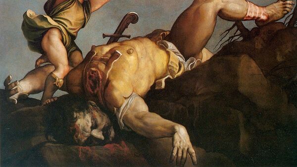 David y el gigante Goliat - Sputnik Mundo