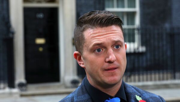 Tommy Robinson, activista ultranacionalista británico - Sputnik Mundo