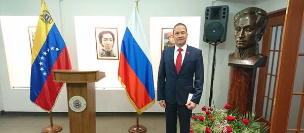 Carlos Rafael Faría Tortosa, embajador de Venezuela en Rusia - Sputnik Mundo