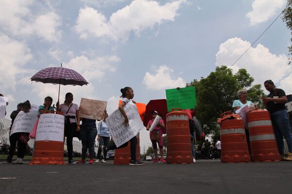 Así es desde adentro la huelga policial que bloquea calles en Ciudad de México (fotos) Así es desde adentro la huelga policial que bloquea calles en Ciudad de México (fotos) - Sputnik Mundo