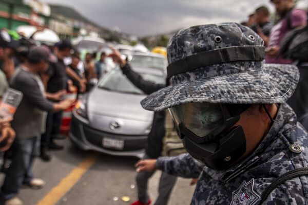 Así es desde adentro la huelga policial que bloquea calles en Ciudad de México (fotos) Así es desde adentro la huelga policial que bloquea calles en Ciudad de México (fotos) - Sputnik Mundo