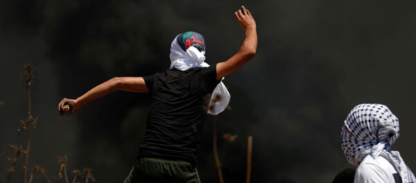 Enfrentamientos en la Franja de Gaza Enfrentamientos en la Franja de Gaza - Sputnik Mundo