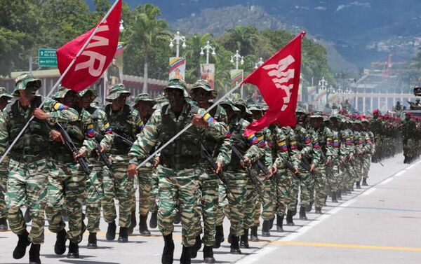 Celebración del Día de la Independencia de Venezuela - Sputnik Mundo