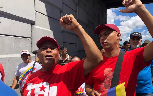 Marcha chavista durante el Día de la Independencia de Venezuela Marcha chavista durante el Día de la Independencia de Venezuela - Sputnik Mundo