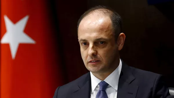 Murat Cetinkaya, gobernador del Banco Central de Turquía - Sputnik Mundo