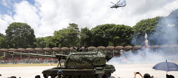 Celebración del 208 aniversario de independencia en Venezuela Celebración del 208 aniversario de independencia en Venezuela - Sputnik Mundo