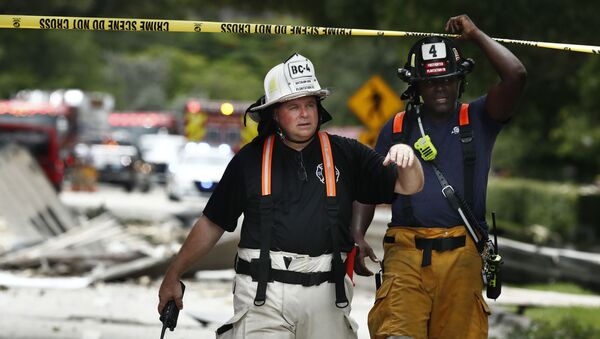 Explosión de un centro comercial en Florida - Sputnik Mundo