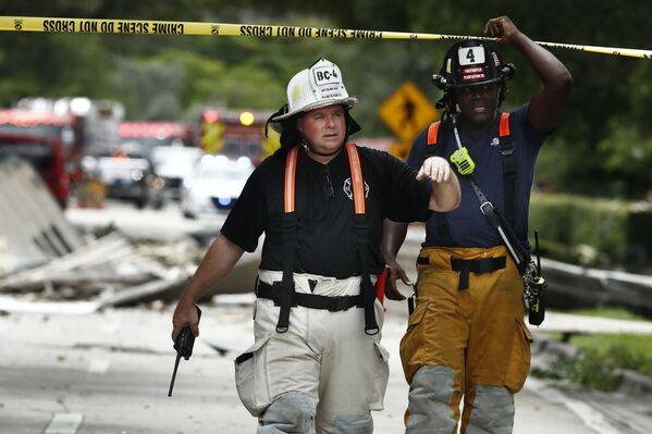 Explosión de un centro comercial en Florida - Sputnik Mundo