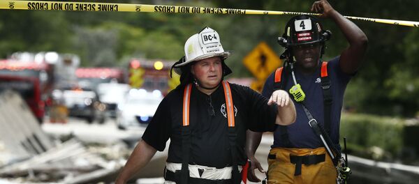 Explosión de un centro comercial en Florida - Sputnik Mundo