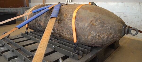 Una bomba de media tonelada de la II Guerra Mundial hace ruido en Alemania - Sputnik Mundo