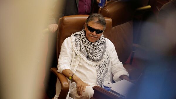 Jesús Santrich, exguerrillero colombiano, integrante del partido político FARC - Sputnik Mundo