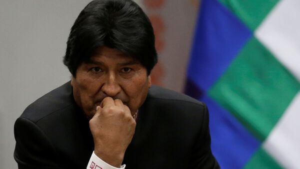 Evo Morales, presidente de Bolivia - Sputnik Mundo