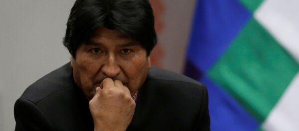 Evo Morales, presidente de Bolivia - Sputnik Mundo