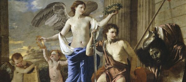 El Triunfo de David, obra de Nicolas Poussin - Sputnik Mundo