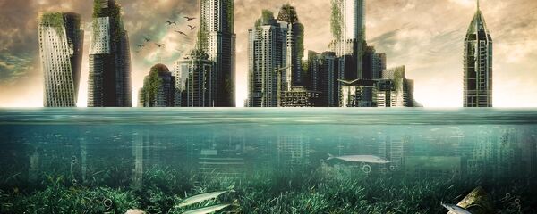 Rascacielos bajo el agua - Sputnik Mundo