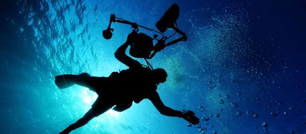 Un buzo bajo el agua (imagen referencial) Un buzo bajo el agua (imagen referencial) - Sputnik Mundo