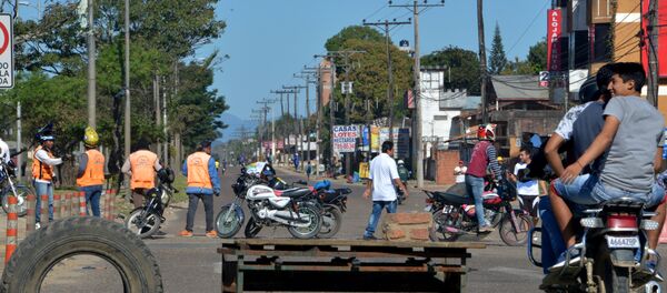 Protestas en Bolivia - Sputnik Mundo