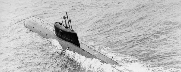 El submarino Komsomolets en 1986 - Sputnik Mundo