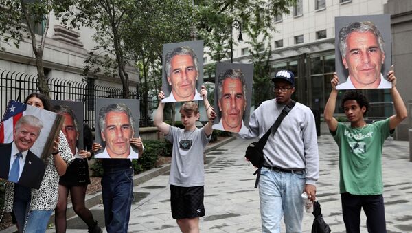 Los retratos de Jeffrey Epstein, multimillionario estadounidense - Sputnik Mundo