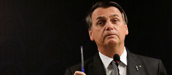 Jair Bolsonaro, presidente de Brasil - Sputnik Mundo