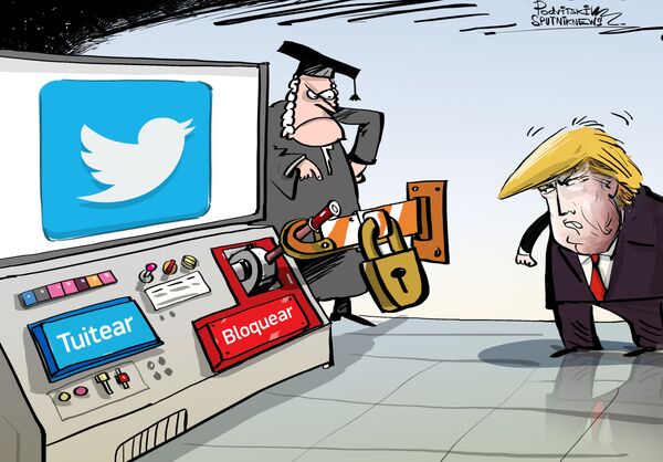 Twitter censura a Trump: ¿quién tiene el poder real? - Sputnik Mundo