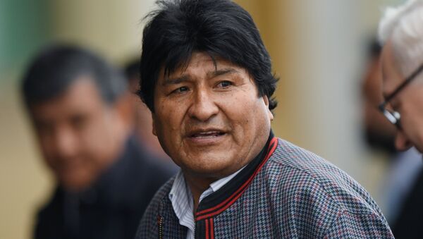 Evo Morales, expresidente boliviano - Sputnik Mundo