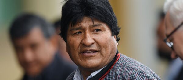Evo Morales, expresidente boliviano - Sputnik Mundo