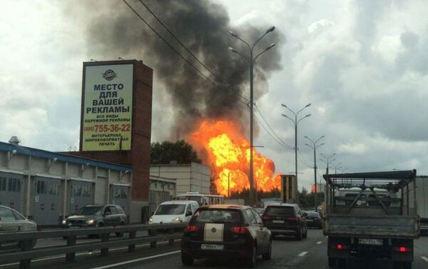 Incendio en una planta termoeléctrica en Moscú - Sputnik Mundo
